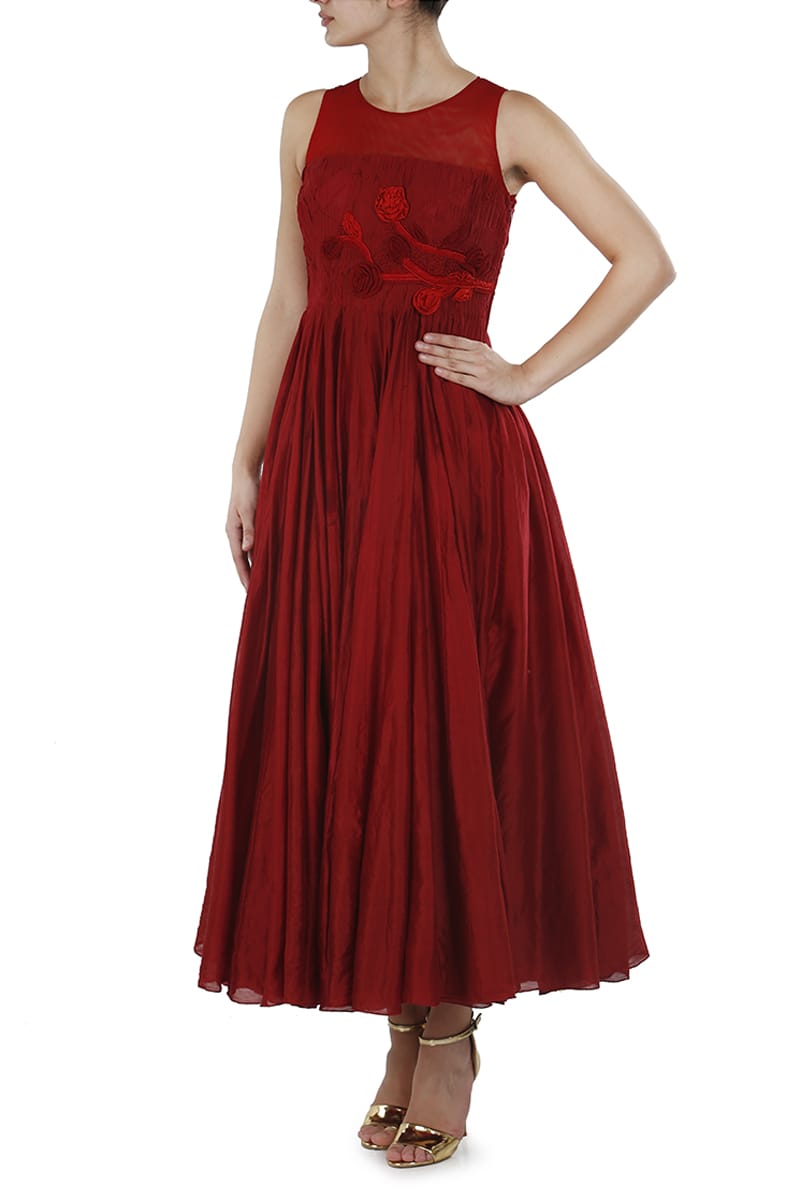 Patch - Work Fit & Flare Dress - samantchauhan