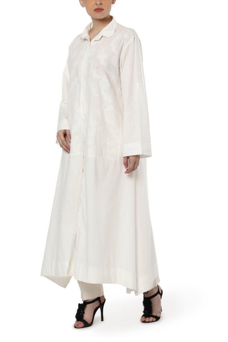 Patchwork Collared Kurta - samantchauhan