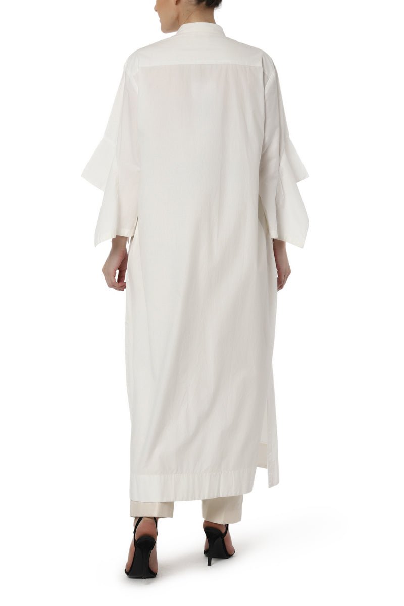 Patchwork Kurta with Sleeve Detail - samantchauhan