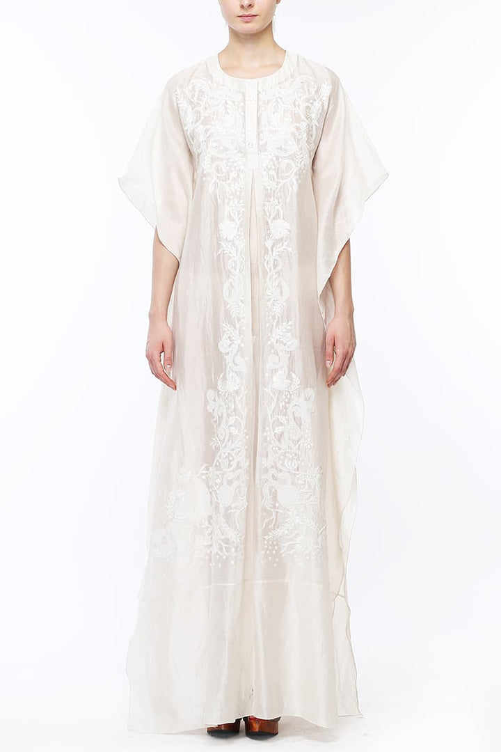 Relax Fit Embroidered Kaftan - samantchauhan