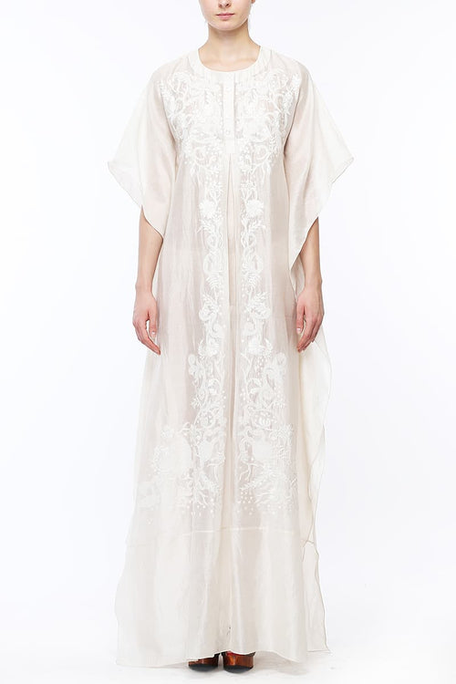 Relax Fit Embroidered Kaftan - samantchauhan