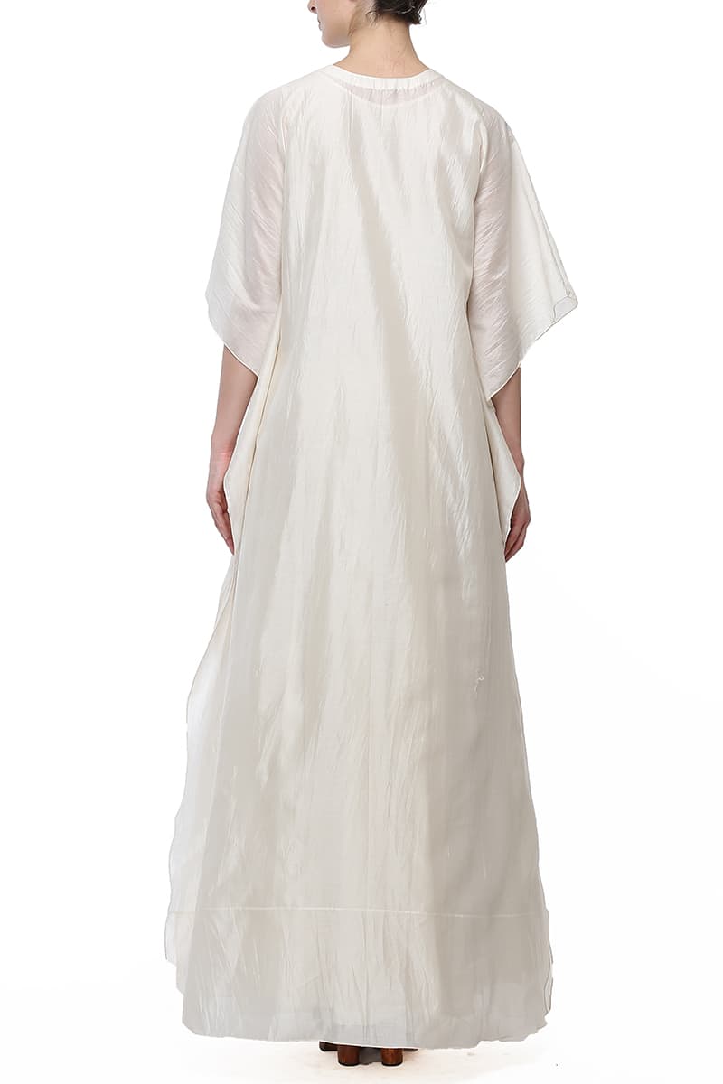 Relax fit Floor length Embroidered Kaftan - samantchauhan