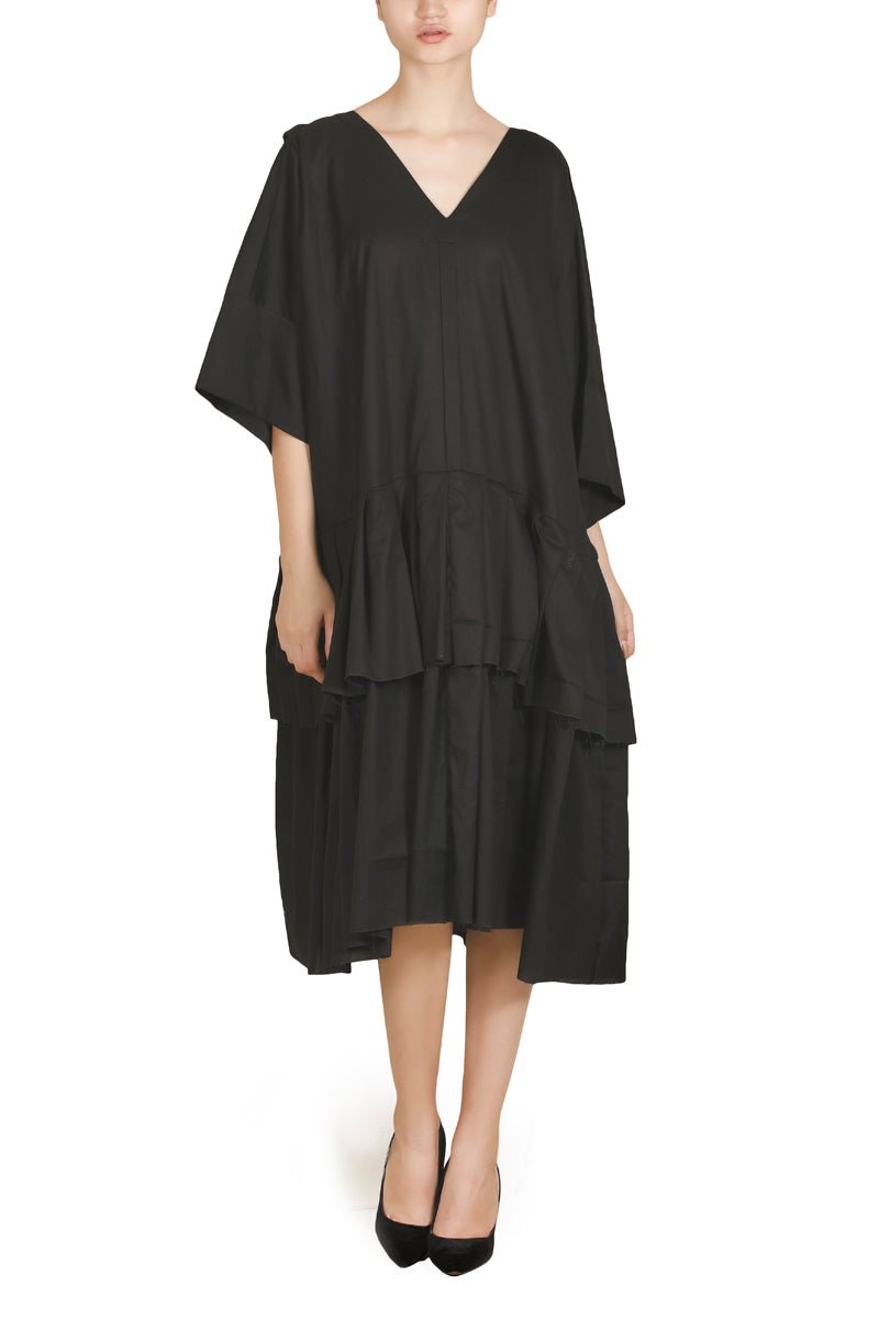 Ruffle Tiered Dress - samantchauhan
