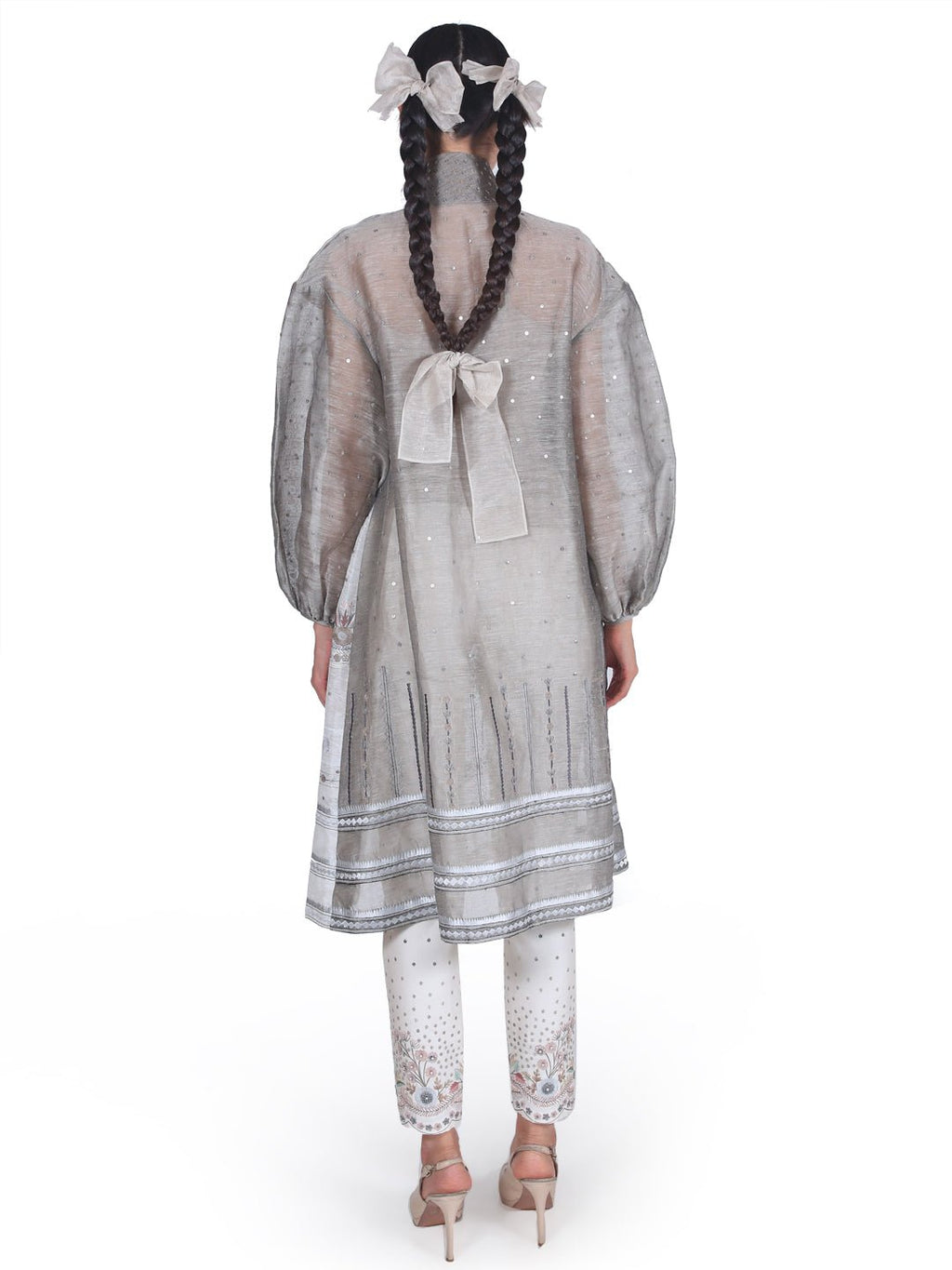 Short dress with pants - samantchauhan