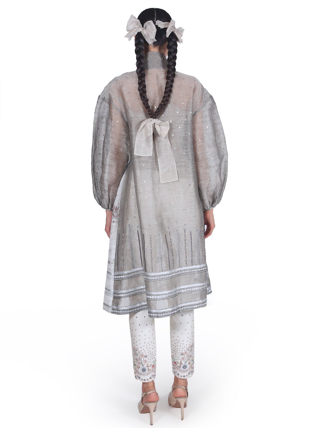 Short dress with pants - samantchauhan