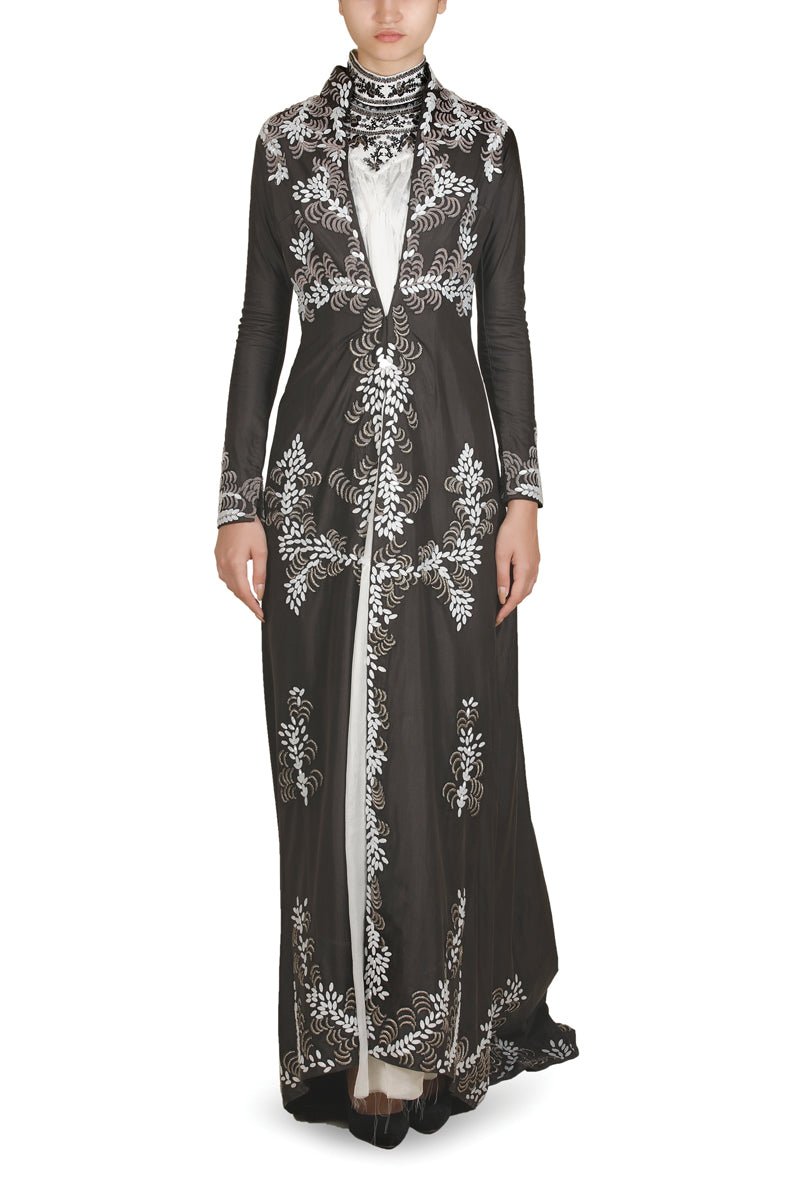 Slip Dress & Long Jacket - samantchauhan