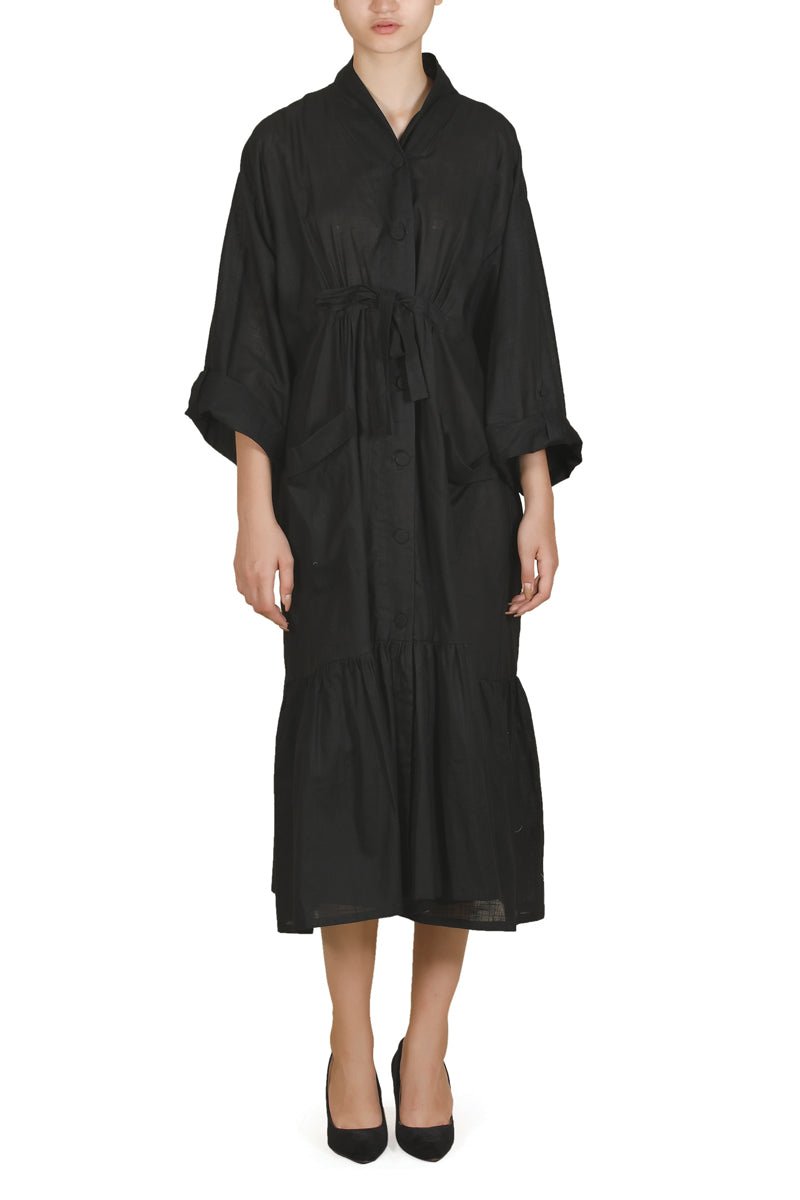 Tie - Up Dress - samantchauhan