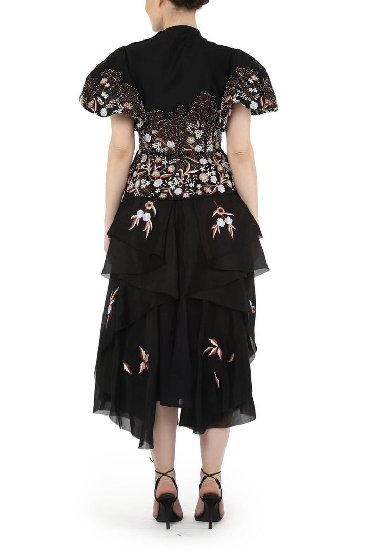 Top with asymmetrical skirt - samantchauhan