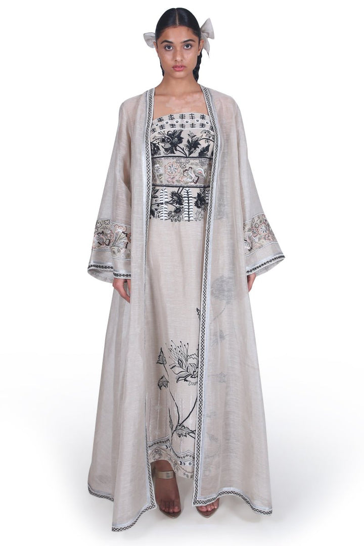 Tube Dress with Cape - samantchauhan