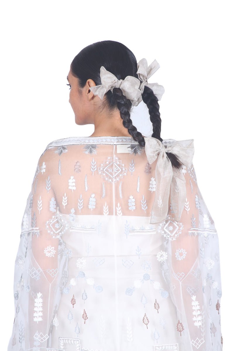 Tube Gown With Cape - samantchauhan